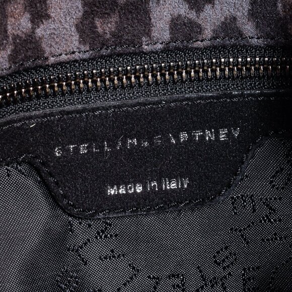 Stella McCartney Falabella Leopard-Print Flap Shoulder Bag - Picture 11 of 13